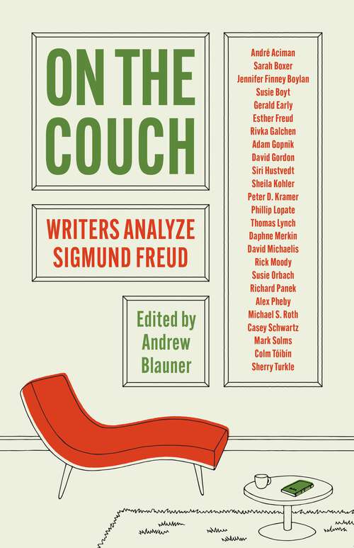 Book cover of On the Couch: Writers Analyze Sigmund Freud