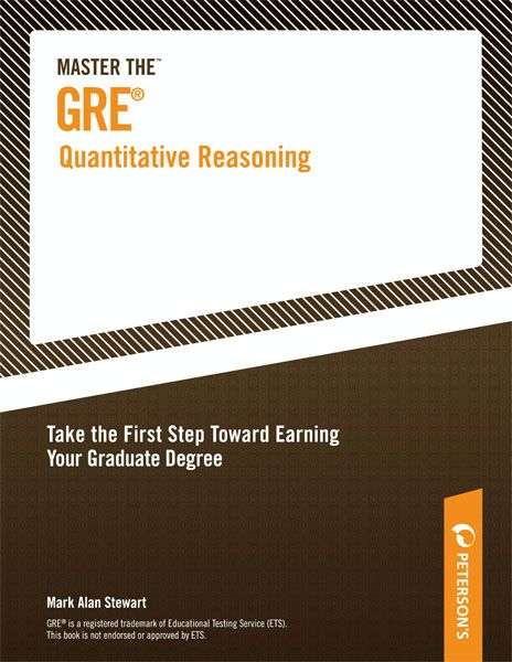 Book cover of Master the GRE Quantitative Reasoning
