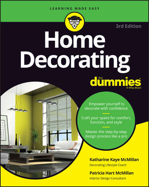 Book cover of Home Decorating For Dummies (3) (General Trade Ser. #178)