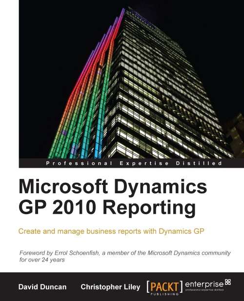 Book cover of Microsoft Dynamics GP 2010 Reporting