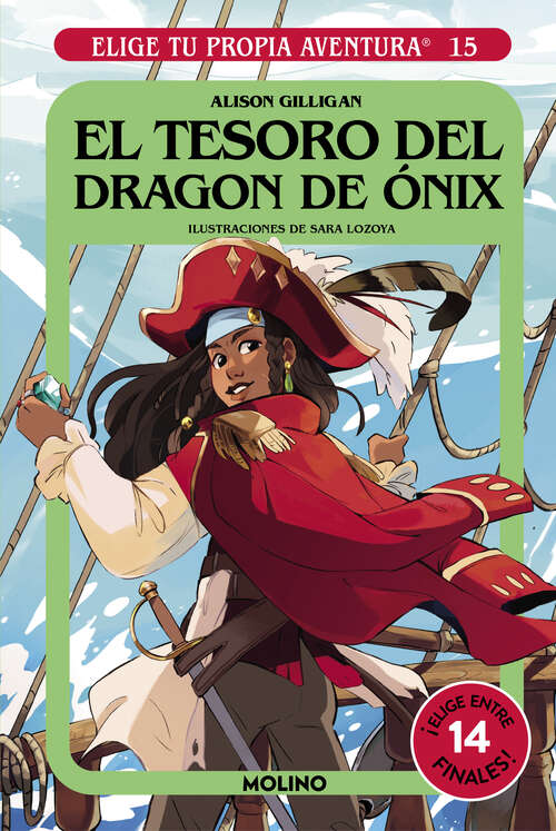 Book cover of Elige tu propia aventura 15. El tesoro del Dragón de Ónix (Elige tu propia aventura: Volumen 15)