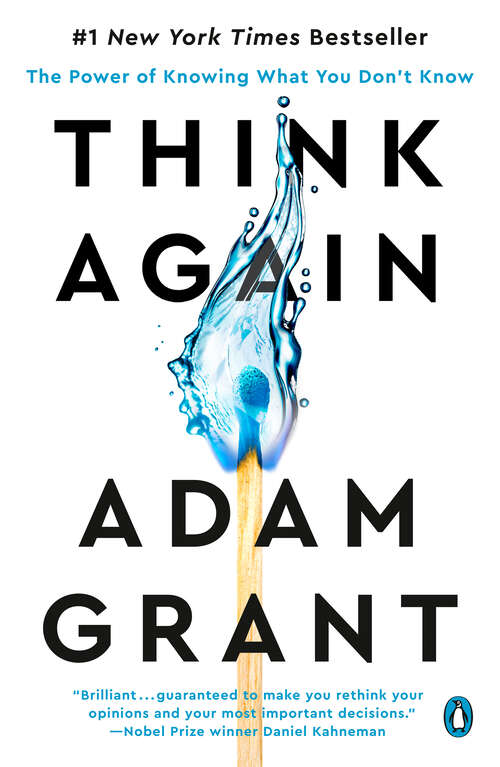 Book cover of Think Again: The Power of Knowing What You Don't Know