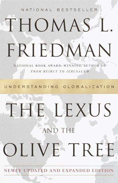 Book cover of The Lexus and the Olive Tree: Understanding Globalization
