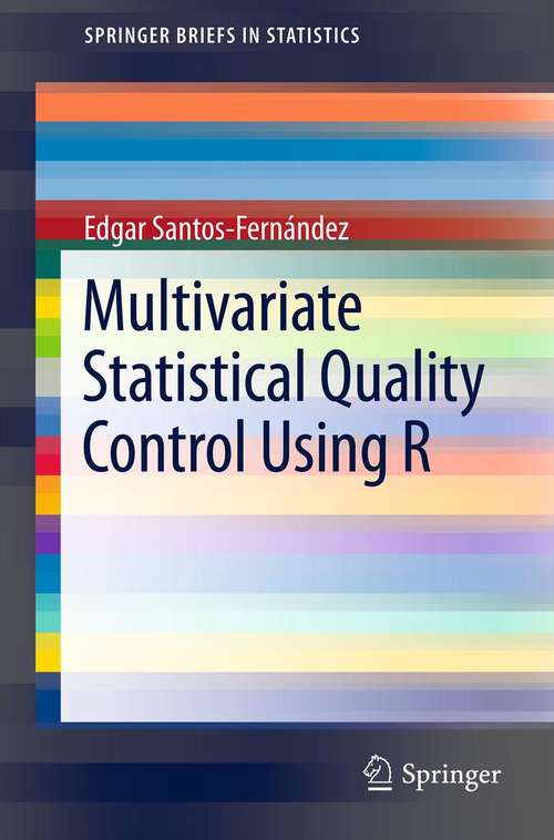 Book cover of Multivariate Statistical Quality Control Using R