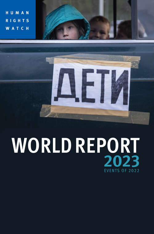 Book cover of World Report 2023: Events of 2022