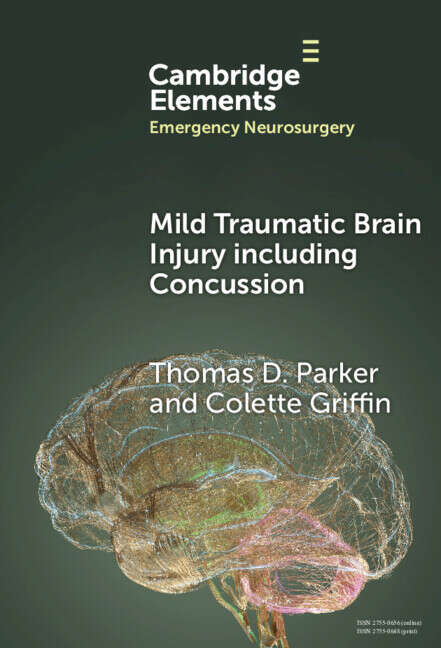 Book cover of Mild Traumatic Brain Injury including Concussion (Elements in Emergency Neurosurgery)