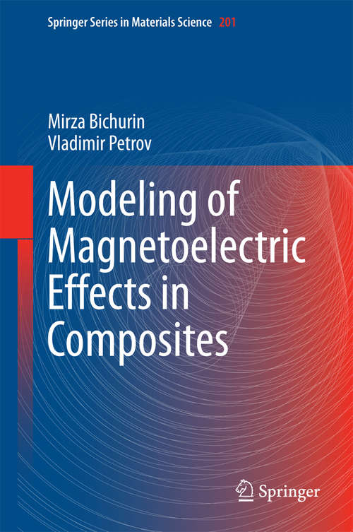 Book cover of Modeling of Magnetoelectric Effects in Composites