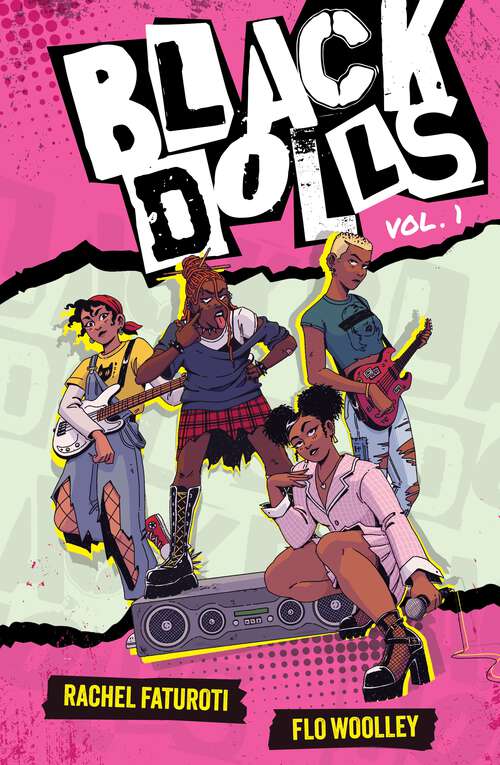 Book cover of Black Dolls Vol. 1: A YA graphic novel about figuring out your identity in a world that tries to define you