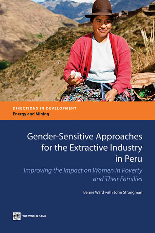 Book cover of Gender-Sensitive Approaches for the Extractive Industry in Peru