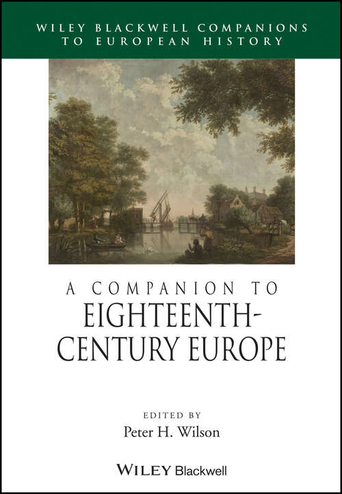 Book cover of A Companion to Eighteenth-Century Europe