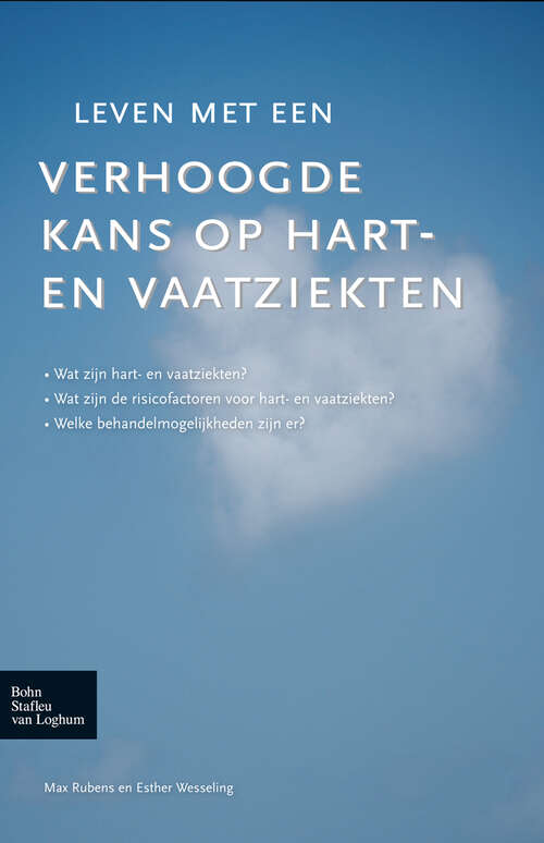 Book cover of Leven met een verhoogde kans op hart-en vaatziekten