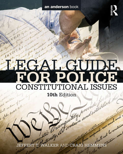 Book cover of Legal Guide for Police