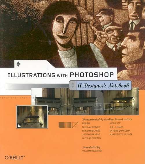 Book cover of Illustrations with Photoshop: A Designer's Notebook