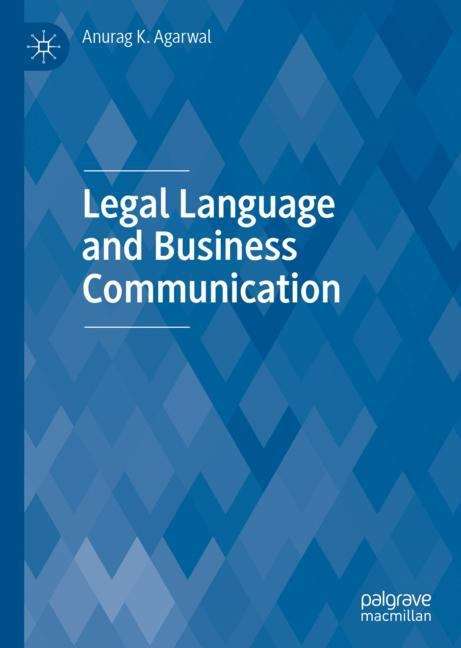 Book cover of Legal Language and Business Communication