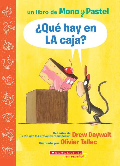 Book cover of Mono y Pastel: Un libro de Mono y Pastel (Monkey and Cake)