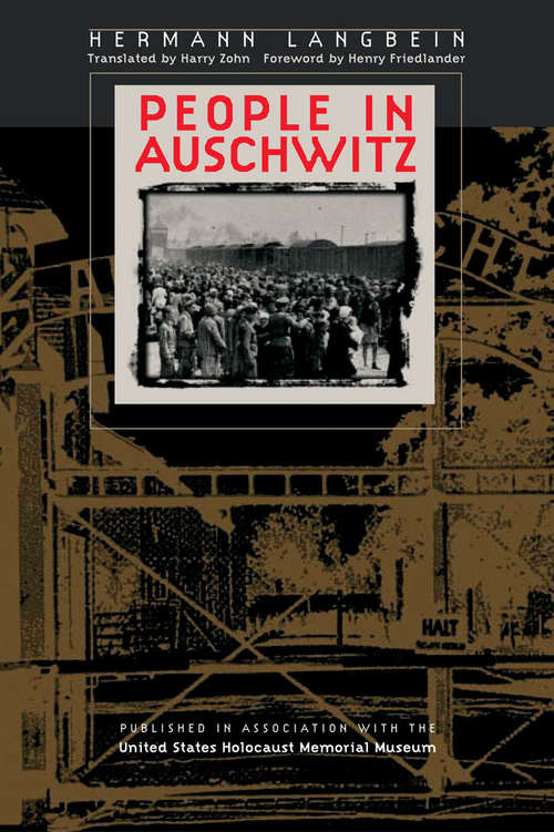 Book cover of People in Auschwitz