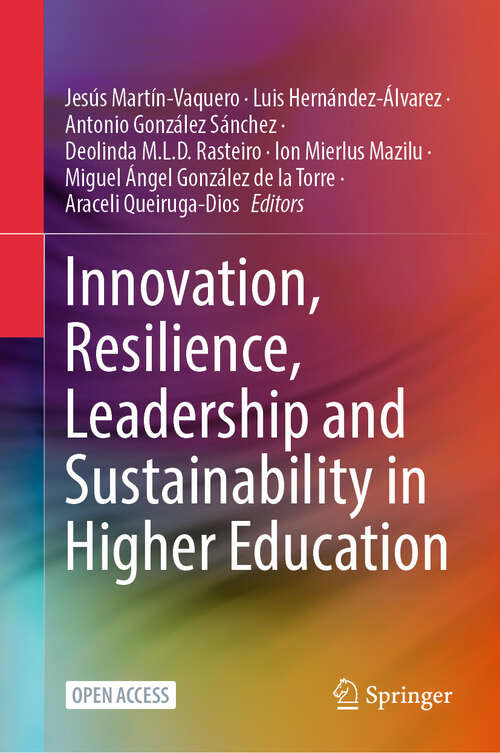 Book cover of Innovation, Resilience, Leadership and Sustainability in Higher Education