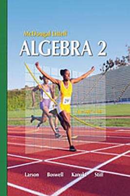 Book cover of Algebra 2 (California Edition)