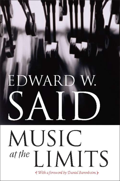 Book cover of Music at the Limits