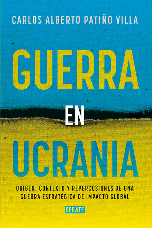 Book cover of Guerra en Ucrania