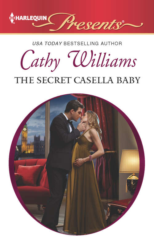 Book cover of The Secret Casella Baby
