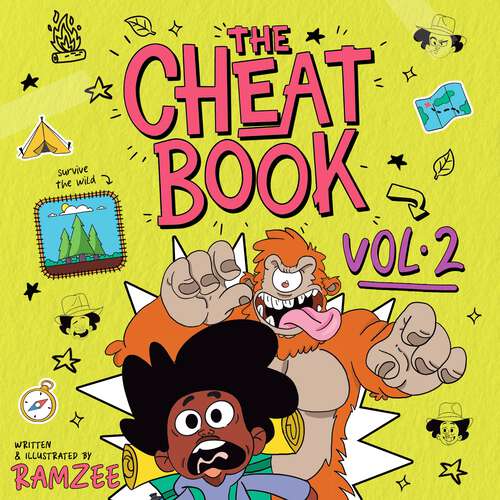 Book cover of The Cheat Book: Can Kamal survive the wild? (The Cheat Book #2)