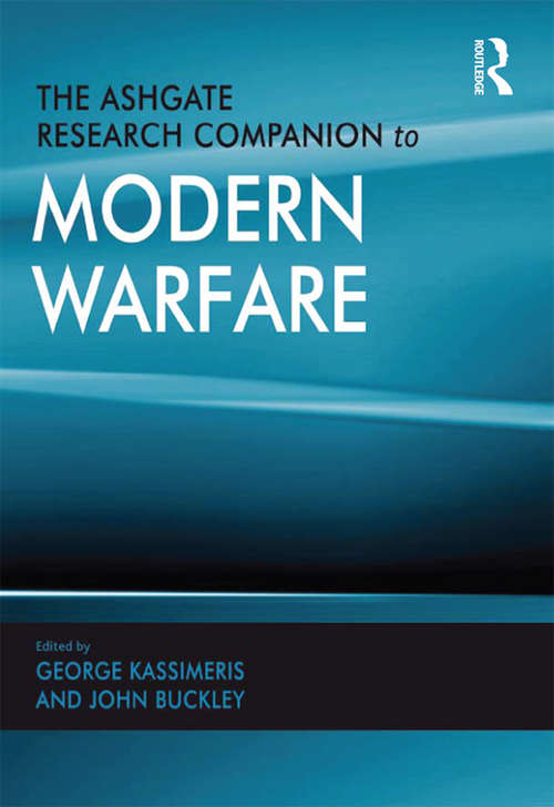 Book cover of The Ashgate Research Companion to Modern Warfare