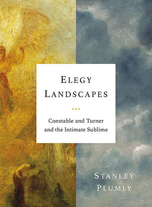 Book cover of Elegy Landscapes: Constable And Turner And The Intimate Sublime