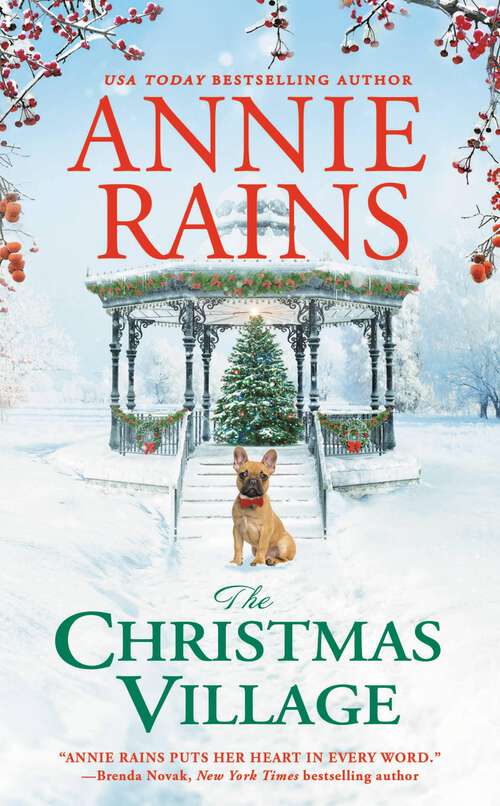 Book cover of The Christmas Village (Somerset Lake #2)
