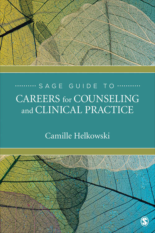 Book cover of SAGE Guide to Careers for Counseling and Clinical Practice