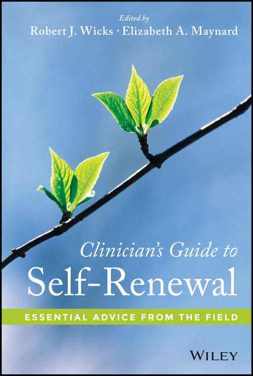 Book cover of Clinician's Guide to Self-Renewal