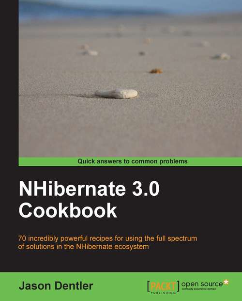 Book cover of NHibernate 3.0 Cookbook