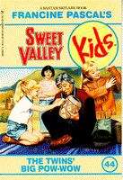 Book cover of The Twins' Big Pow-Wow (Sweet Valley Kids #44)
