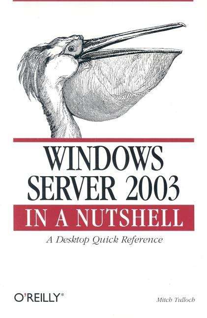 Book cover of Windows Server 2003 in a Nutshell