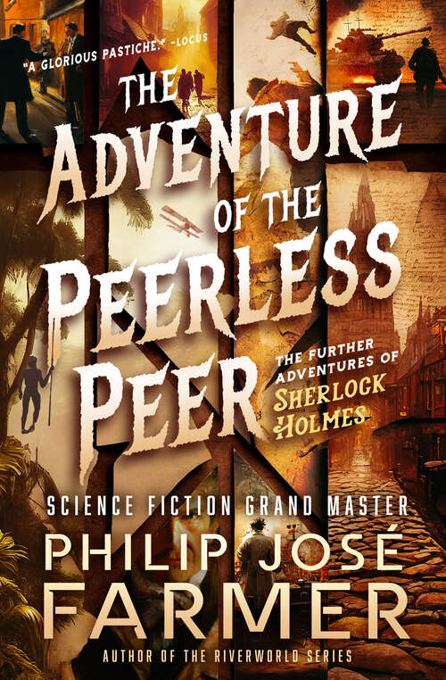 Book cover of The Adventure of the Peerless Peer (Further Adventures of Sherlock Holmes)