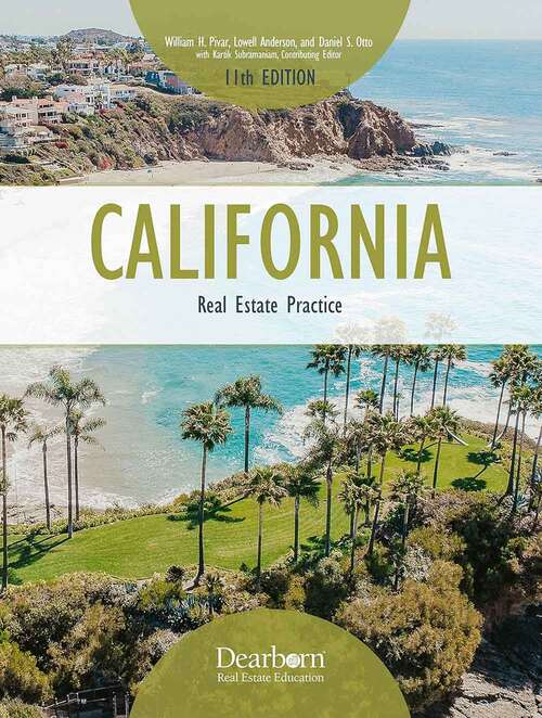 Book cover of California Real Estate Practice (Eleventh Edition)