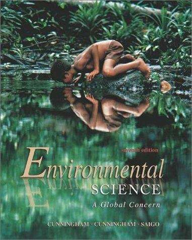 Book cover of Environmental Science: A Global Concern