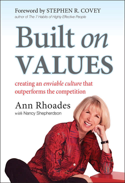 Book cover of Built on Values