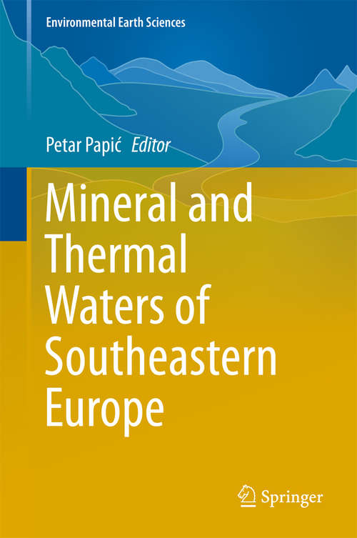 Book cover of Mineral and Thermal Waters of Southeastern Europe