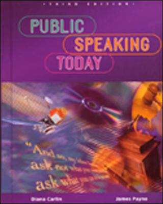 Book cover of Public Speaking Today (3rd edition)