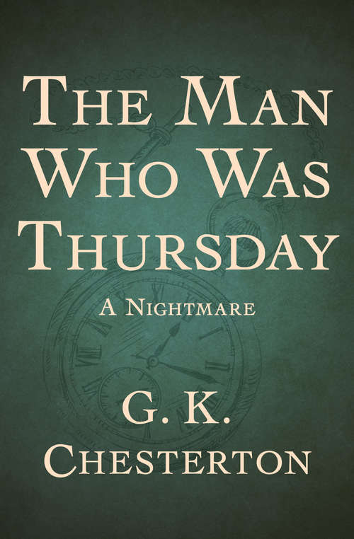 Book cover of The Man Who Was Thursday