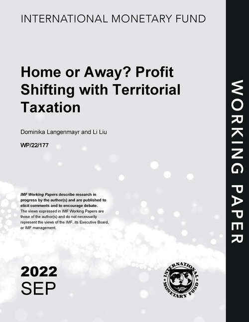 Book cover of Home or Away? Profit Shifting with Territorial Taxation