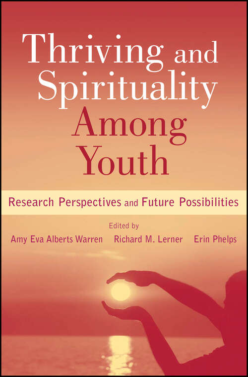 Book cover of Thriving and Spirituality Among Youth