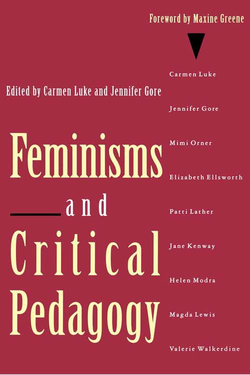 Book cover of Feminisms and Critical Pedagogy