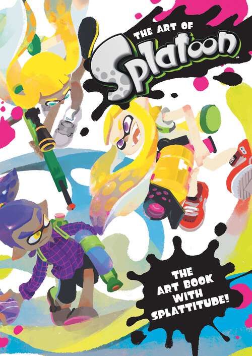 Book cover of The Art of Splatoon