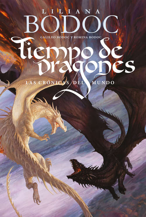 Book cover of Tiempo de dragones: Las crónicas del mundo