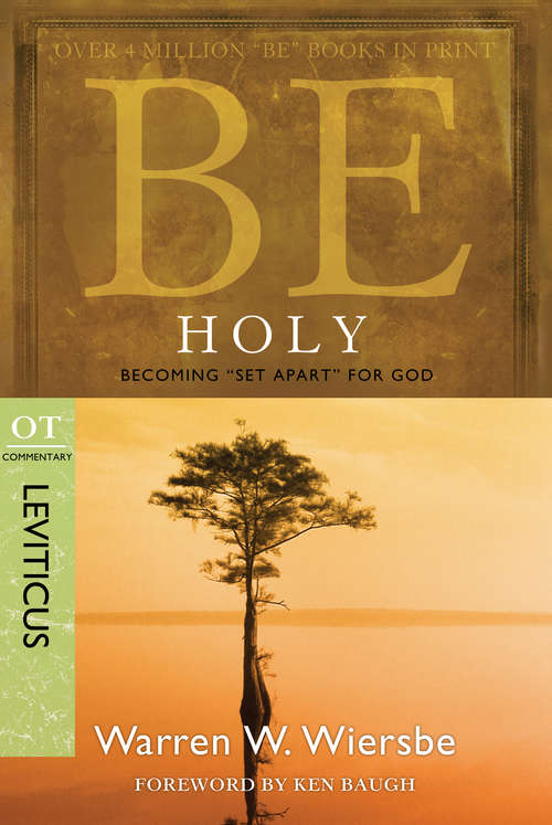 Book cover of Be Holy (Leviticus)