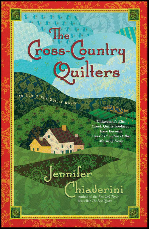 Book cover of The Cross-Country Quilters (Elm Creek Quilts #3)