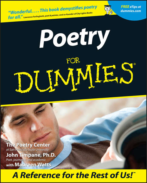 Book cover of Poetry For Dummies (For Dummies Ser.)
