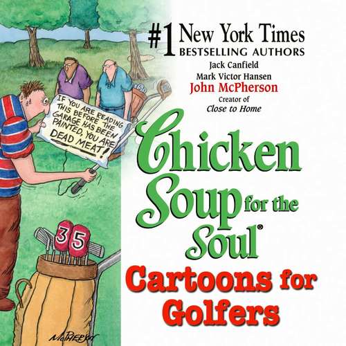 Book cover of Chicken Soup for the Soul Cartoons for Golfers